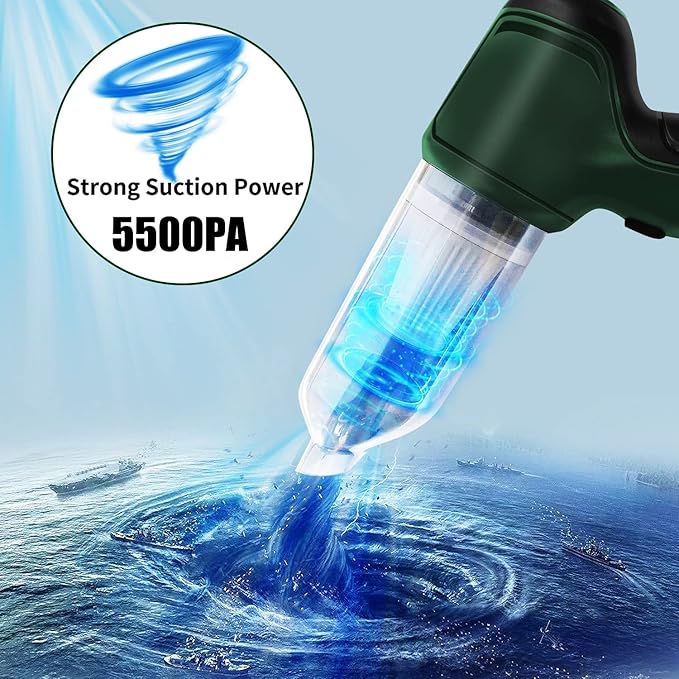 MINI WIRELESS RECHARGEABLE VACUUM CLEANER | USB FAST CHARGING | PORTABLE AND COMPACT | EFFICIENT VACUUMING