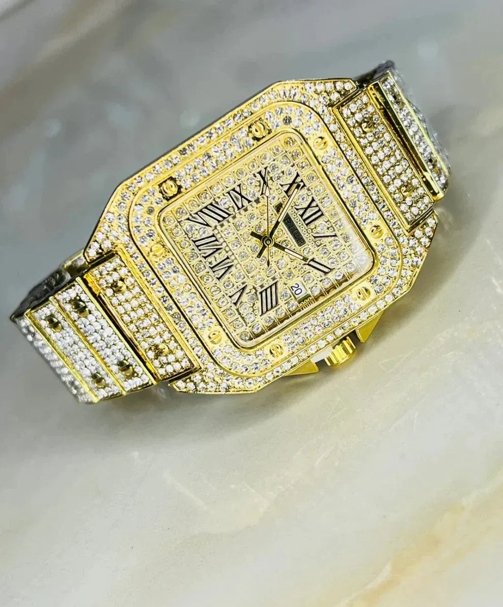 ⌚ Elegant Women's Gold Watch ✨ | Luxury Style | Timeless Charm & Shine 💛