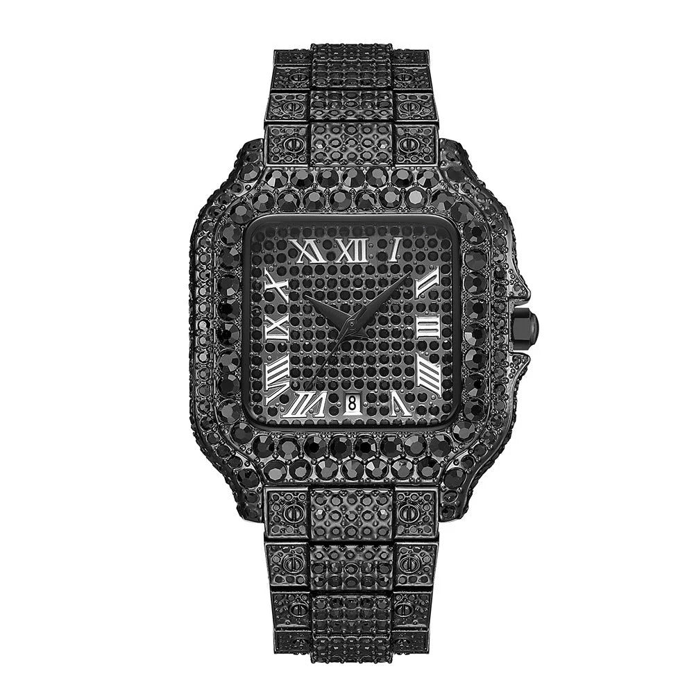πβ¨ Straight European π Hip Hop Quartz Wrist Watch | Bold & Stylish βπ₯