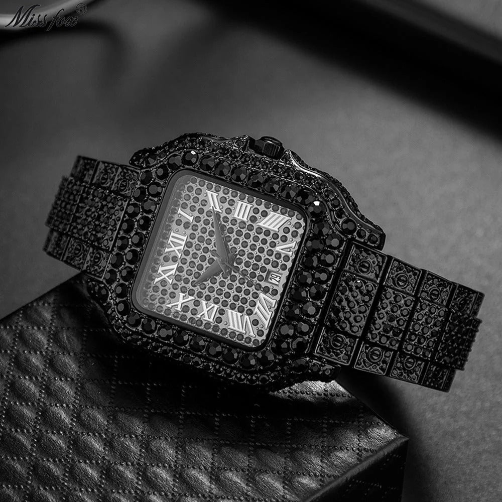 πβ¨ Straight European π Hip Hop Quartz Wrist Watch | Bold & Stylish βπ₯