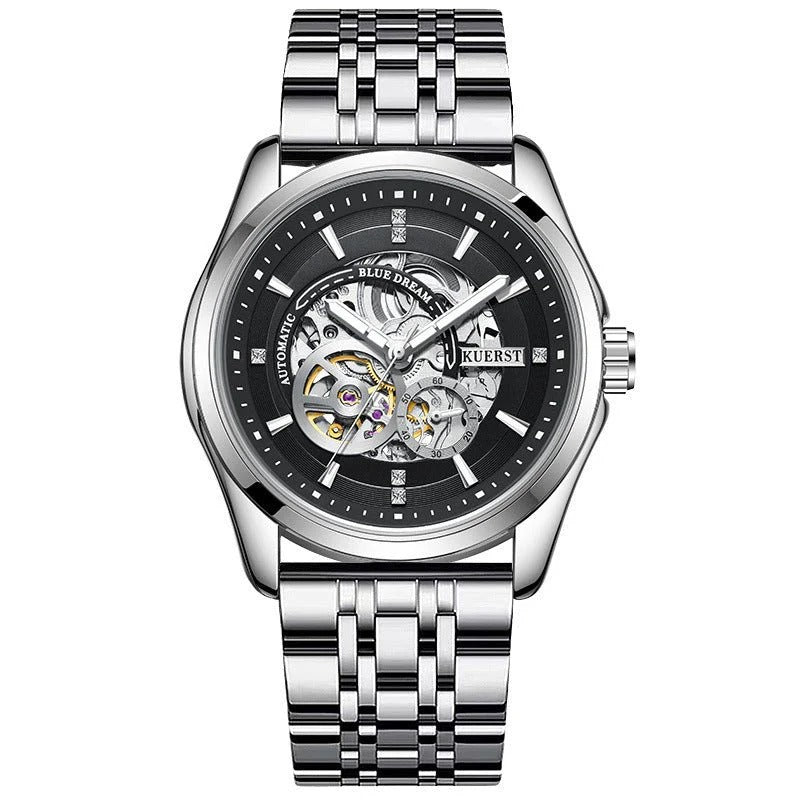 💡⌚ Strong Luminous ⚙ Automatic Mechanical Waterproof Watch 💦🧭🔥