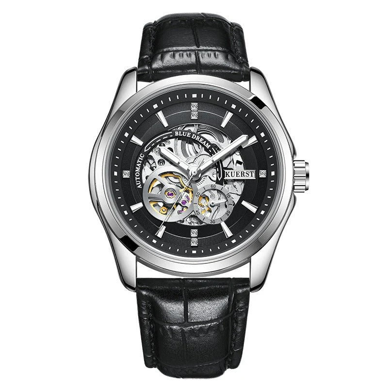 💡⌚ Strong Luminous ⚙ Automatic Mechanical Waterproof Watch 💦🧭🔥