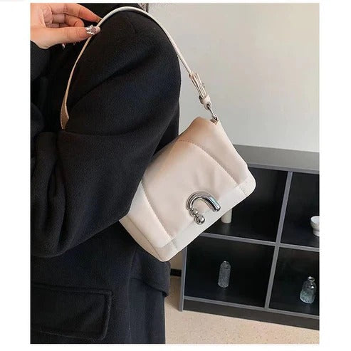 👜✨ Rhombus Pattern Shoulder Bag | Trendy Underarm Style for Women 💼💖
