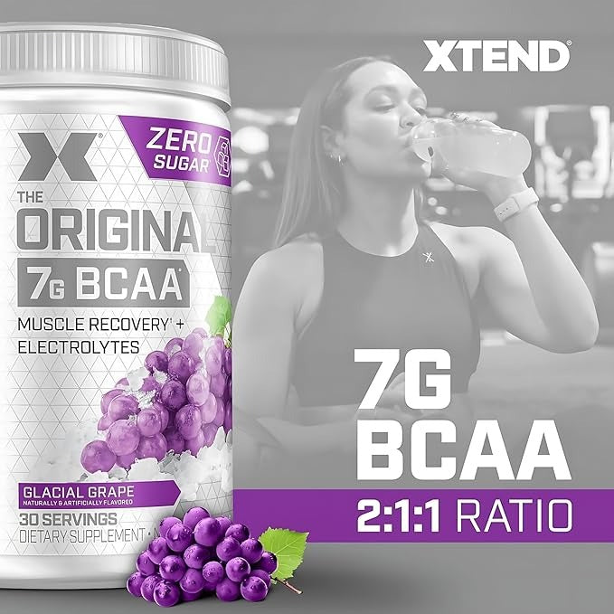 π XTEND 7G BCAA Grape πͺ | Intra-Workout Recovery Fuel π | 100% Original β