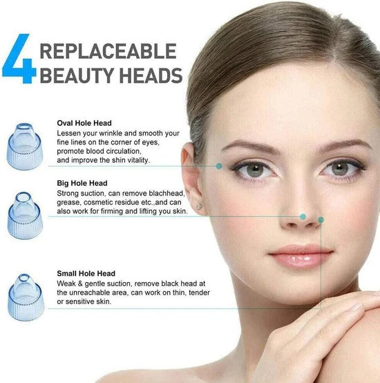 π§Ό Deep Clean Pore Vacuum β¨ USB Rechargeable | Blackhead Remover Tool πββ