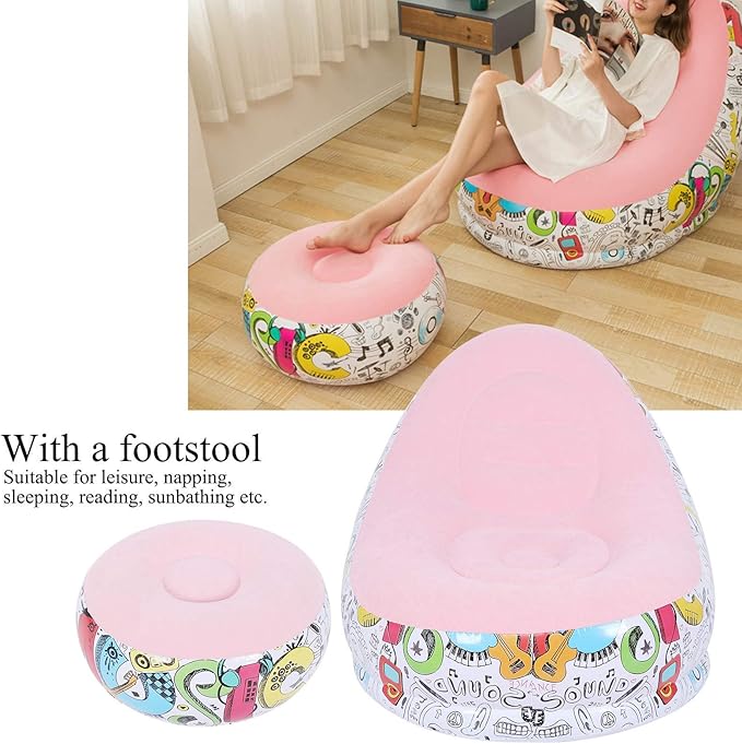 Portable Inflatable Sofa & Air Bean Bag