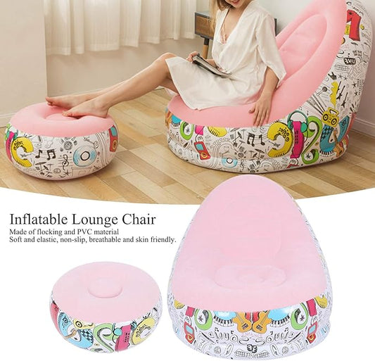 Portable Inflatable Sofa & Air Bean Bag