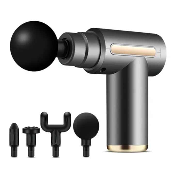 💪 Cordless Deep Tissue Massage Gun 🔋 Powerful Muscle Relaxation | 6 Speed Levels | Quiet & Portable Design