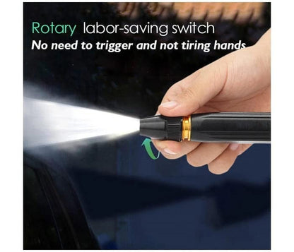 💦 Portable Hose Nozzle 🚿 Adjustable Spray for Car Wash, Garden & Cleaning 🌿