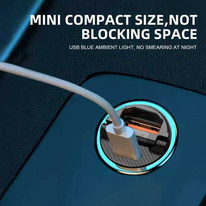 ⚡ Moogmax Car Charger 🚗 Fast Charging 🔋 Dual USB | Compact & Original Design