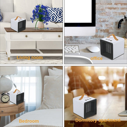 🔥 Mini Desktop Heater 🌬 | Portable & Quiet 🏠 | Fast Warmth for Home & Office 🧣
