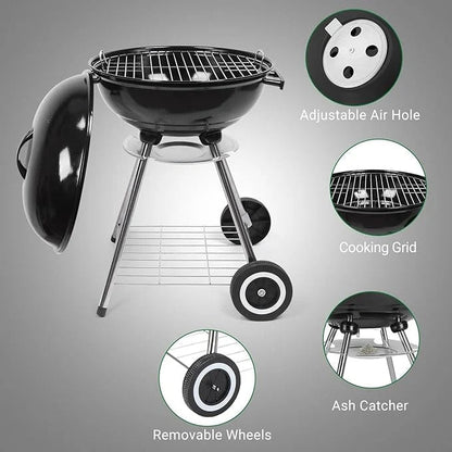 🔥 Charcoal Grill © 🍖 Outdoor BBQ | Smoky Flavor | Picnic & Backyard Cooking Fun