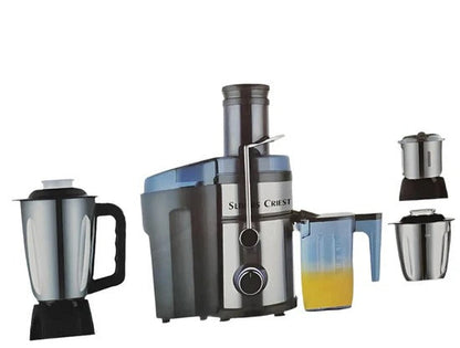 🥕 5-in-1 Juicer & Blender 🍹 | Multi-Function 💪 Powerful 🧊 Easy Clean Kitchen Pro