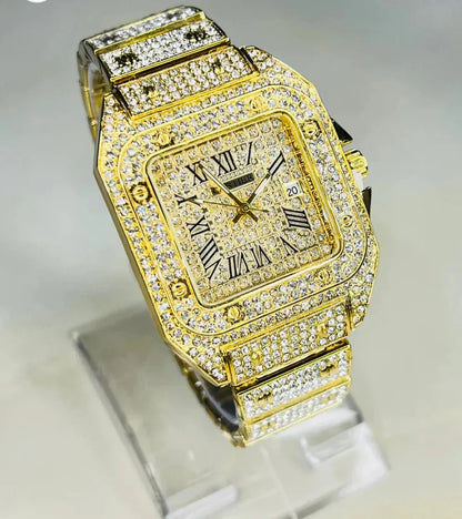 ⌚ Elegant Women's Gold Watch ✨ | Luxury Style | Timeless Charm & Shine 💛