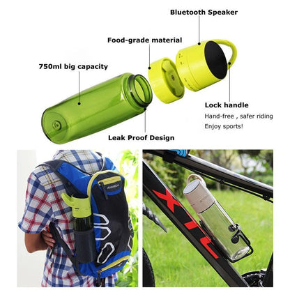 🚴‍♂ Smart Bluetooth Sports Bottle 🔊 Hydration + Music | Cycling & Gym Buddy