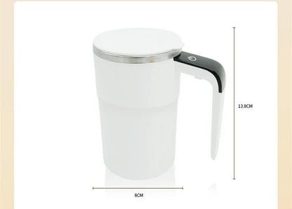 ☕ USB Self-Stirring Mug 🔋 Rechargeable | 🛡 IP67 Waterproof | 🍵 For Tea & More