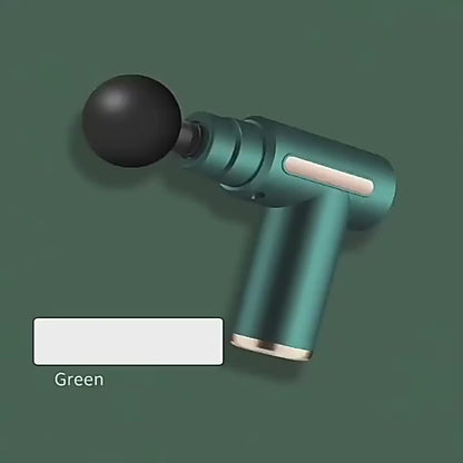 💪 Cordless Deep Tissue Massage Gun 🔋 Powerful Muscle Relaxation | 6 Speed Levels | Quiet & Portable Design